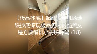 【极品抄底】超高质量机场地铁抄底惊现极品无内长腿美女 是方便借机小哥啪啪吗 (18)